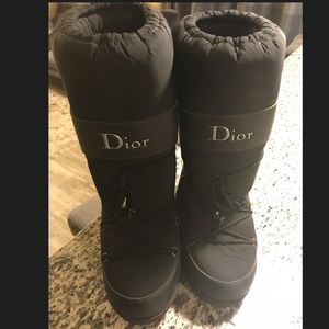 Preowned Dior Snow Boots Size 41